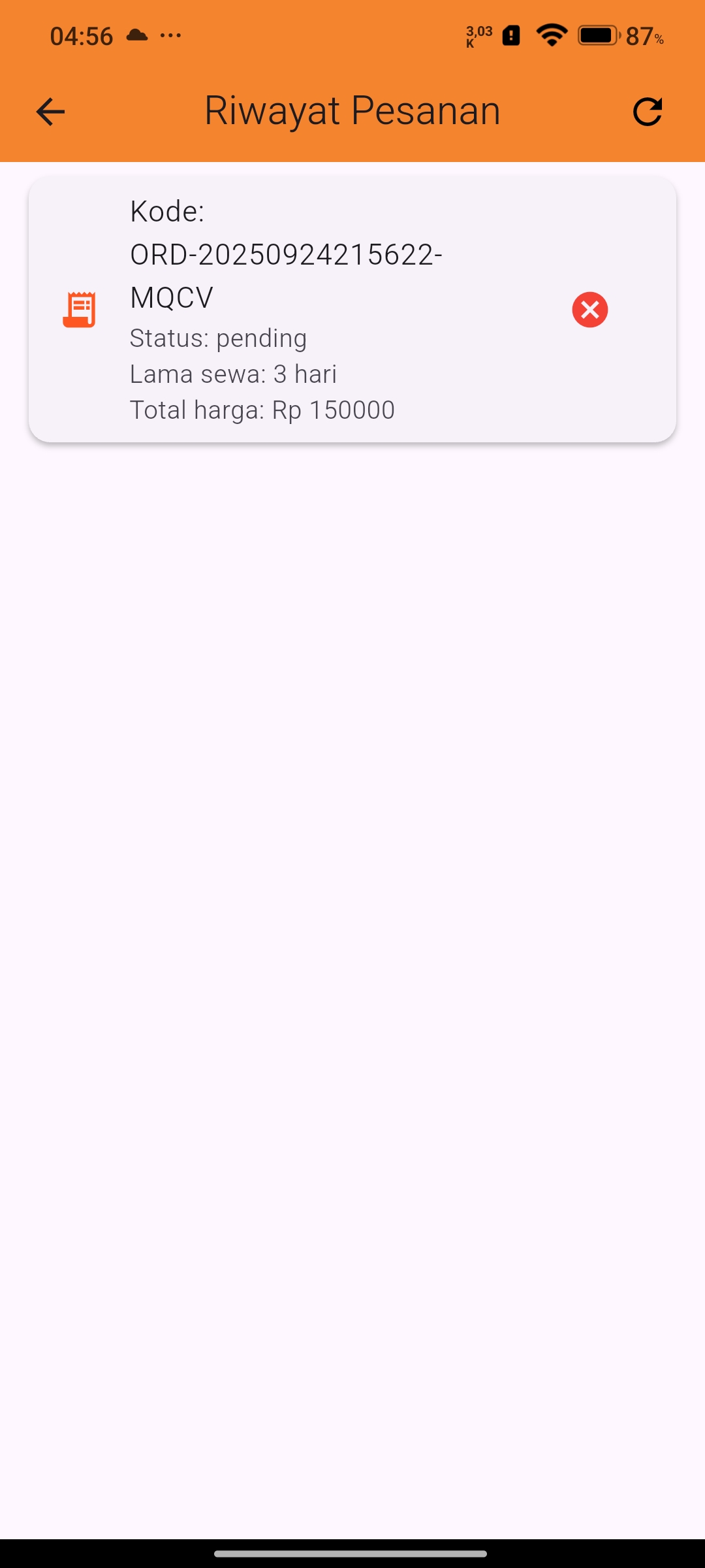 Dashboard Admin