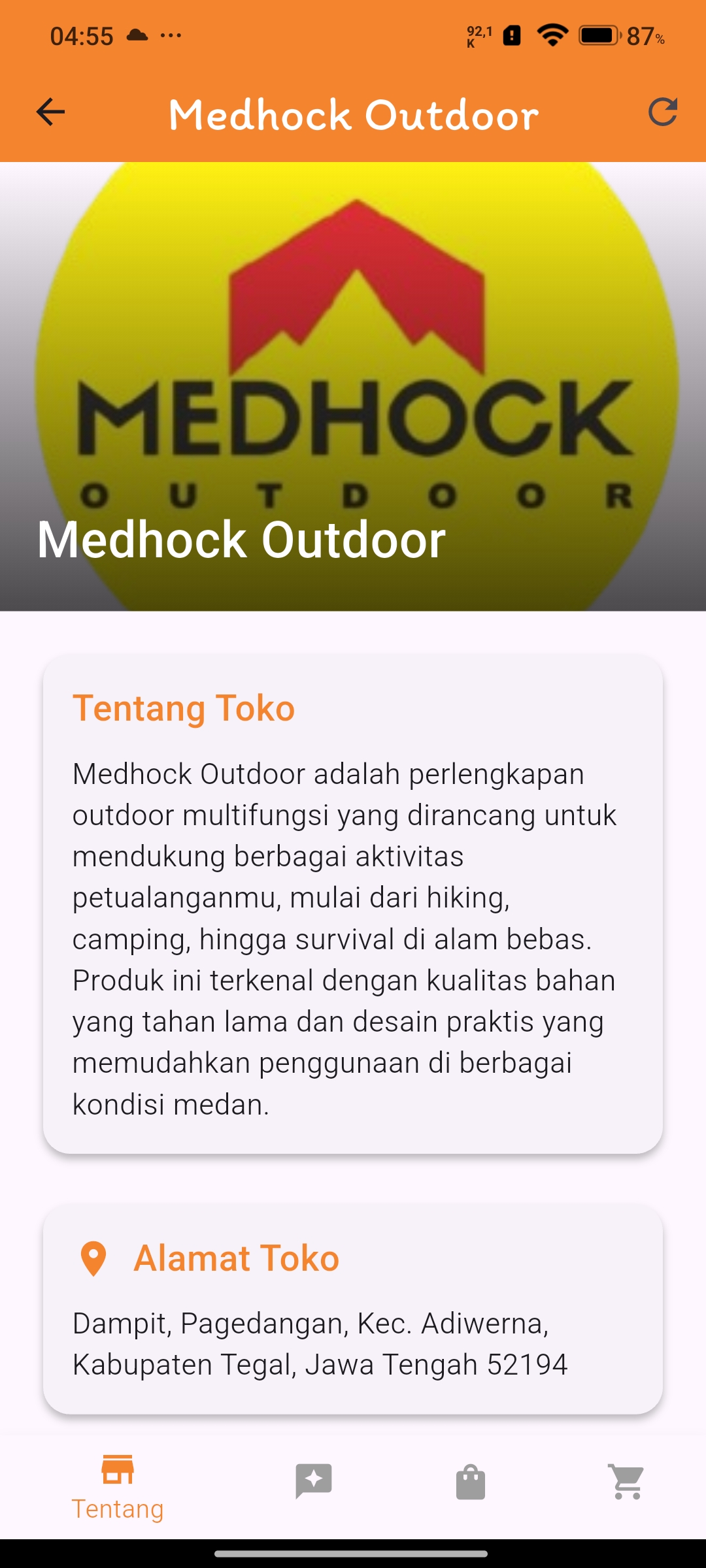 Dashboard Admin