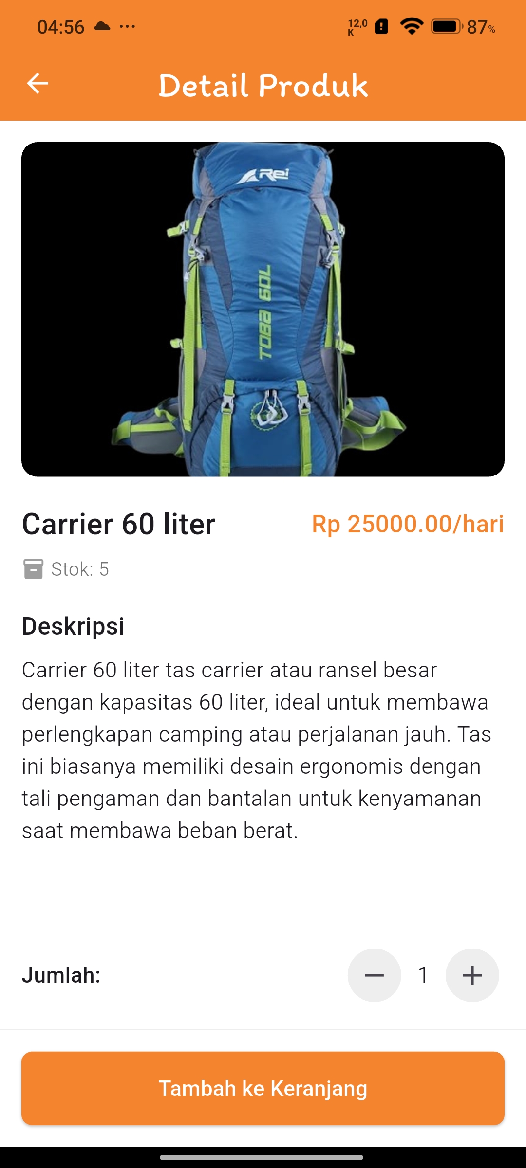 Dashboard Admin